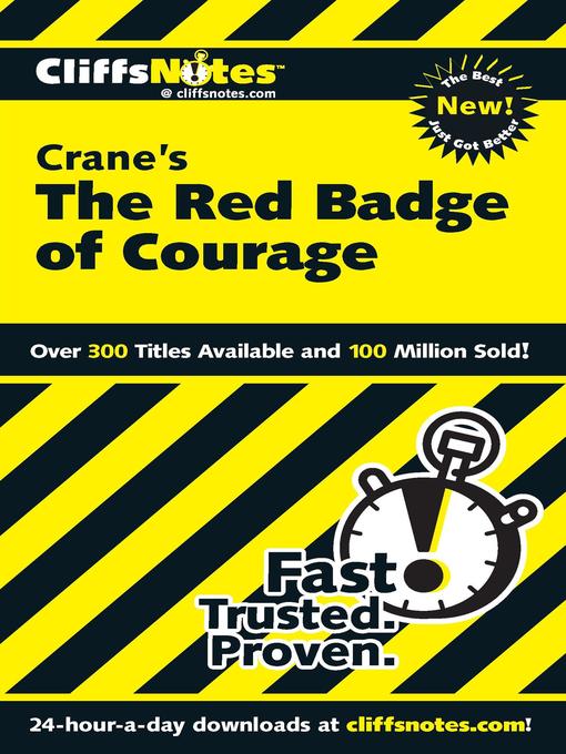 Cover image for CliffsNotes on Crane's the Red Badge of Courage